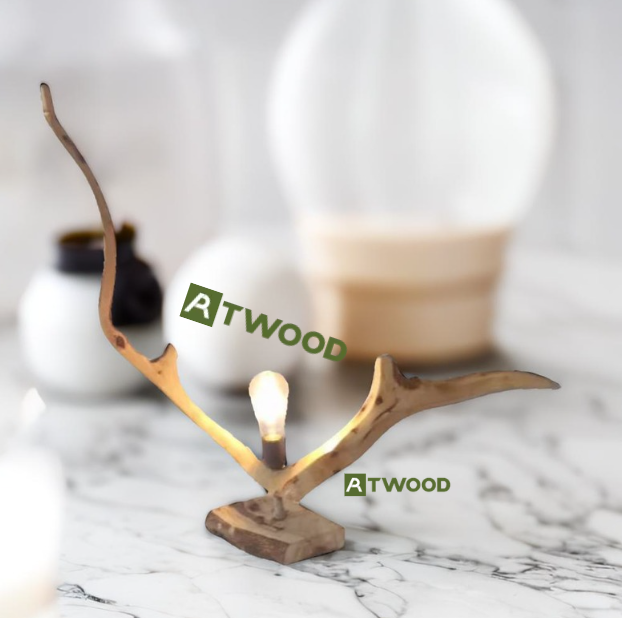 Artwood handcrafted wooden decoration #000041